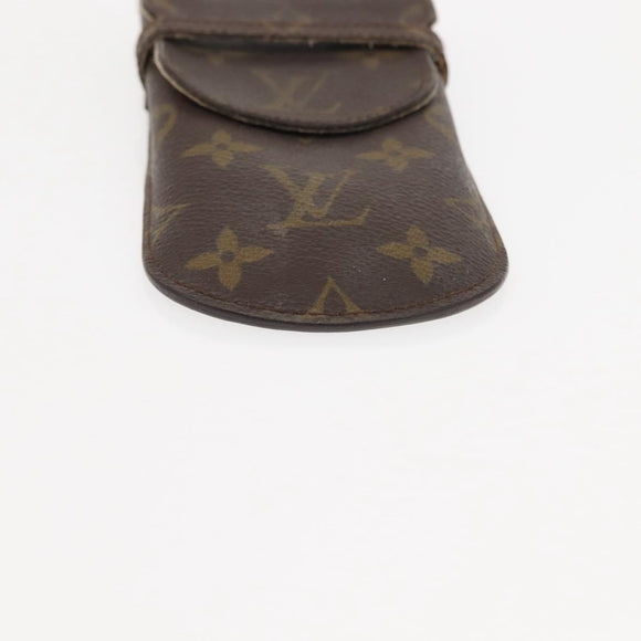 LOUIS VUITTON Monogram Etui Lunette Rabat Glasses Case 2Set M62970 Auth bs30115