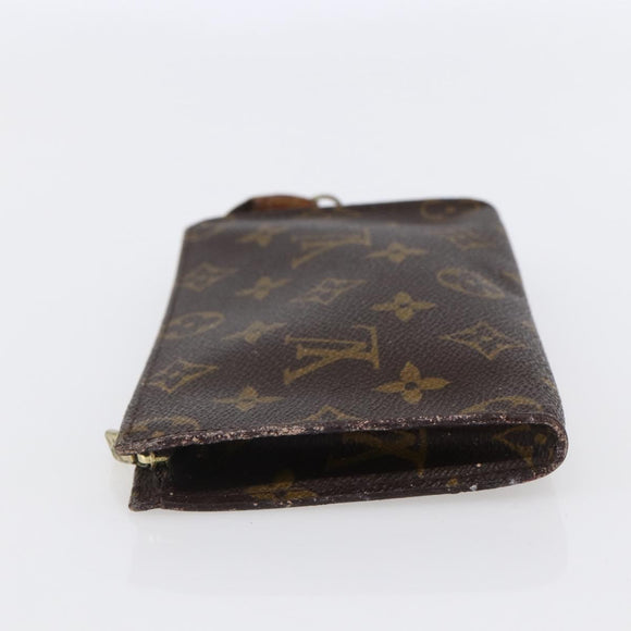 LOUIS VUITTON Monogram Bucket PM Accessory Pouch LV Auth bs30116