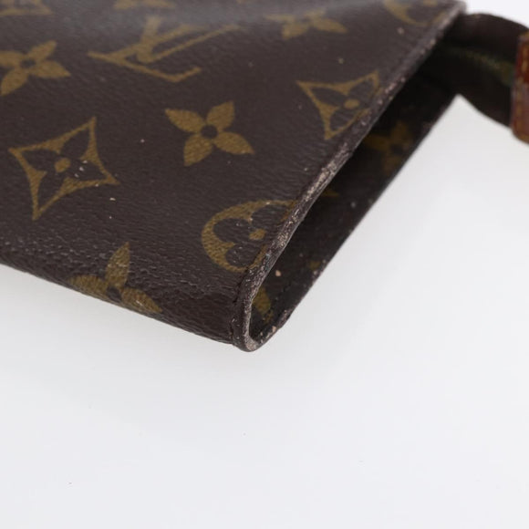 LOUIS VUITTON Monogram Bucket PM Accessory Pouch LV Auth bs30116