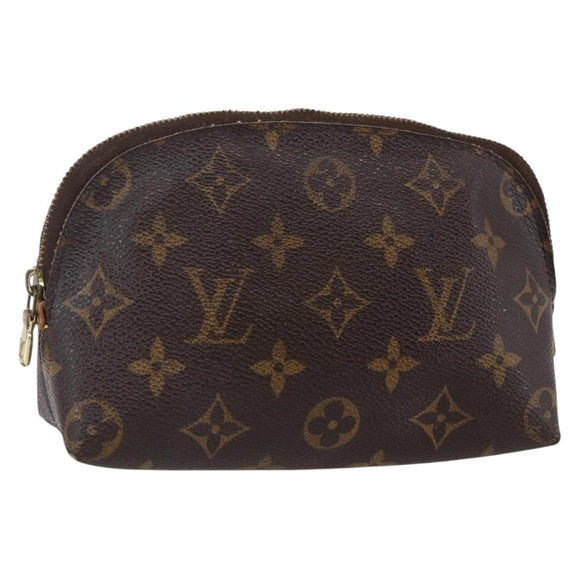 LOUIS VUITTON Monogram Pochette Cosmetic PM Pouch M43998 LV Auth bs30117