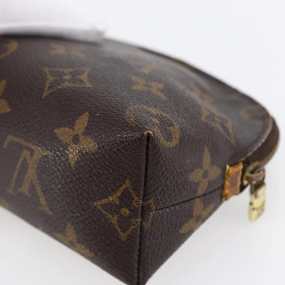 LOUIS VUITTON Monogram Pochette Cosmetic PM Pouch M43998 LV Auth bs30117