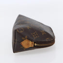 LOUIS VUITTON Monogram Pochette Cosmetic PM Pouch M43998 LV Auth bs30117-4