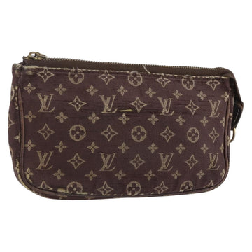 LOUIS VUITTON Monogram Idylle Mini Pochette Pouch Fuzan M62997 LV Auth bs30118