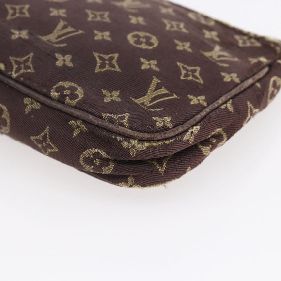 LOUIS VUITTON Monogram Idylle Mini Pochette Pouch Fuzan M62997 LV Auth bs30118