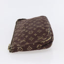 LOUIS VUITTON Monogram Idylle Mini Pochette Pouch Fuzan M62997 LV Auth bs30118-3