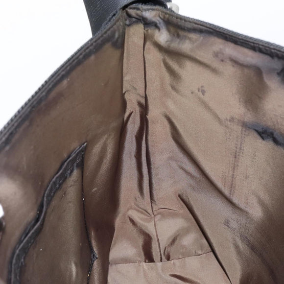 LOUIS VUITTON Damier Geant Roux Shoulder Bag Black M93079 LV Auth bs30119