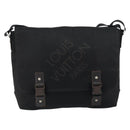 LOUIS VUITTON Damier Geant Roux Shoulder Bag Black M93079 LV Auth bs30119-13