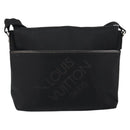 LOUIS VUITTON Damier Geant Roux Shoulder Bag Black M93079 LV Auth bs30119-2