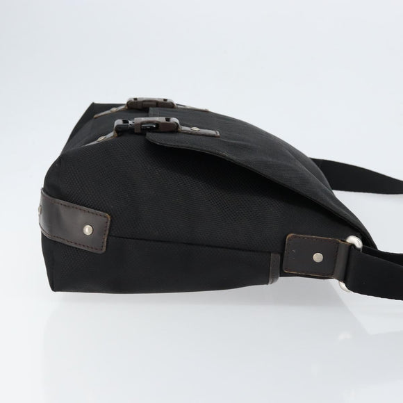 LOUIS VUITTON Damier Geant Roux Shoulder Bag Black M93079 LV Auth bs30119