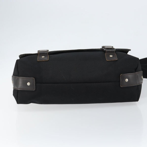 LOUIS VUITTON Damier Geant Roux Shoulder Bag Black M93079 LV Auth bs30119