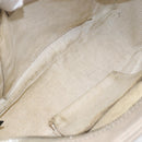 GUCCI Small Disco Interlocking Bag Leather Beige Gold 308364 Auth bs30123-11
