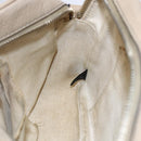 GUCCI Small Disco Interlocking Bag Leather Beige Gold 308364 Auth bs30123-19