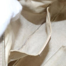 GUCCI Small Disco Interlocking Bag Leather Beige Gold 308364 Auth bs30123-20