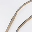 GUCCI Small Disco Interlocking Bag Leather Beige Gold 308364 Auth bs30123-8