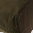 PRADA Tote Bag Nylon Khaki Auth bs30124-9