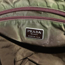 PRADA Tote Bag Nylon Khaki Auth bs30124-18