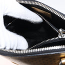 GUCCI GUCCY Print GUCCIxSEGA Bag Leather Gold Silver 511189 Auth bs30126-20