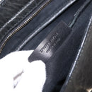 SAINT LAURENT Cavas chic Hand Bag Leather Black Gold 279079 Auth bs30132-12