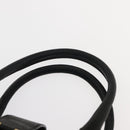 SAINT LAURENT Cavas chic Hand Bag Leather Black Gold 279079 Auth bs30132-8