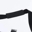 PRADA Business Bag Nylon Black Silver Auth bs30135-14