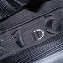 PRADA Business Bag Nylon Black Silver Auth bs30135-11