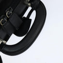 PRADA Business Bag Nylon Black Silver Auth bs30135-7