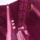 CARTIER Must Line Tote Bag Leather Bordeaux Gold Auth bs30136-20