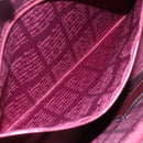 CARTIER Must Line Tote Bag Leather Bordeaux Gold Auth bs30136-21