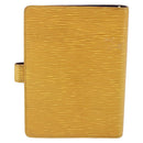 LOUIS VUITTON Epi Agenda MM Day Planner Cover Yellow R20049 LV Auth bs30137-2