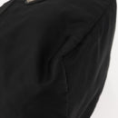 PRADA Vanity Bag Nylon Black Silver Auth bs30138-9