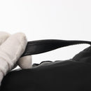 PRADA Vanity Bag Nylon Black Silver Auth bs30138-8