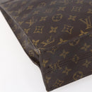LOUIS VUITTON Monogram Sac Plat Hand Bag M51140 LV Auth bs30140-14