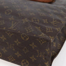 LOUIS VUITTON Monogram Sac Plat Hand Bag M51140 LV Auth bs30140-15