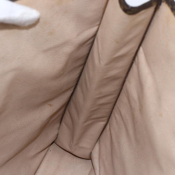 LOUIS VUITTON Monogram Sac Plat Hand Bag M51140 LV Auth bs30140