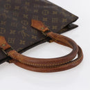 LOUIS VUITTON Monogram Sac Plat Hand Bag M51140 LV Auth bs30140-7