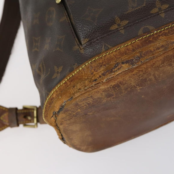 LOUIS VUITTON Monogram Montsouris GM Backpack M51135 LV Auth bs30142