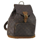 LOUIS VUITTON Monogram Montsouris GM Backpack M51135 LV Auth bs30142-1