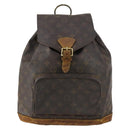 LOUIS VUITTON Monogram Montsouris GM Backpack M51135 LV Auth bs30142-13