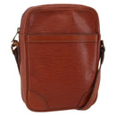 LOUIS VUITTON Epi Danube Shoulder Bag Brown M51694 LV Auth bs30146-1