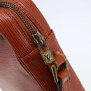 LOUIS VUITTON Epi Danube Shoulder Bag Brown M51694 LV Auth bs30146-9
