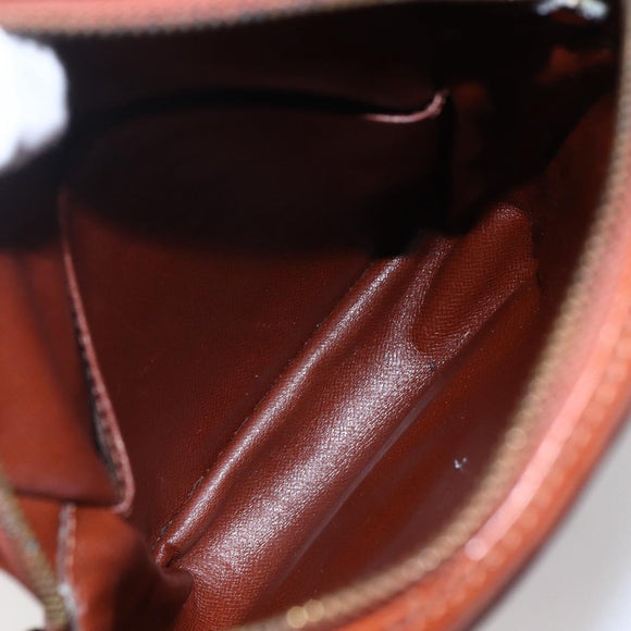 LOUIS VUITTON Epi Danube Shoulder Bag Brown M51694 LV Auth bs30146