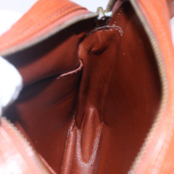 LOUIS VUITTON Epi Danube Shoulder Bag Brown M51694 LV Auth bs30146