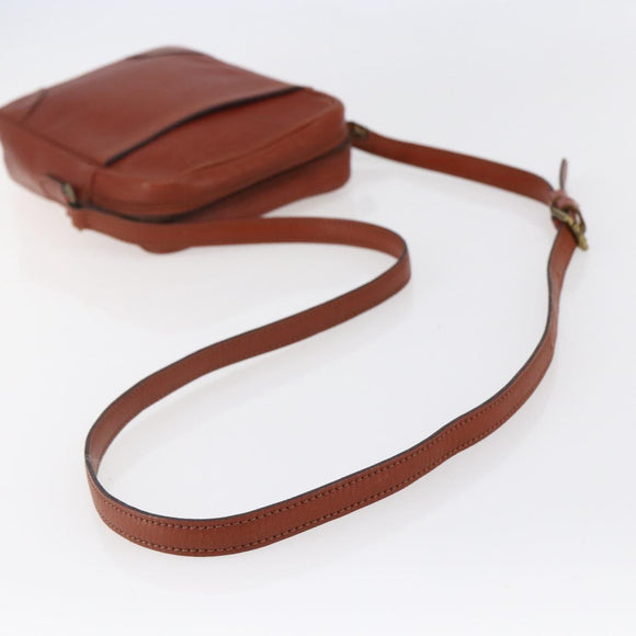 LOUIS VUITTON Epi Danube Shoulder Bag Brown M51694 LV Auth bs30146