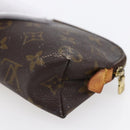 LOUIS VUITTON Monogram Pochette Cosmetic PM Pouch M43998 LV Auth bs30147-15