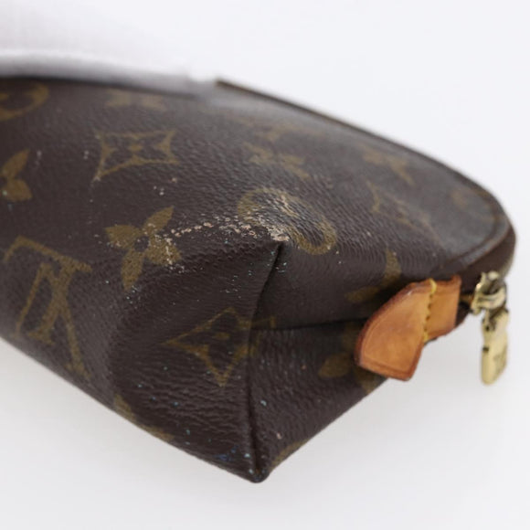 LOUIS VUITTON Monogram Pochette Cosmetic PM Pouch M43998 LV Auth bs30147