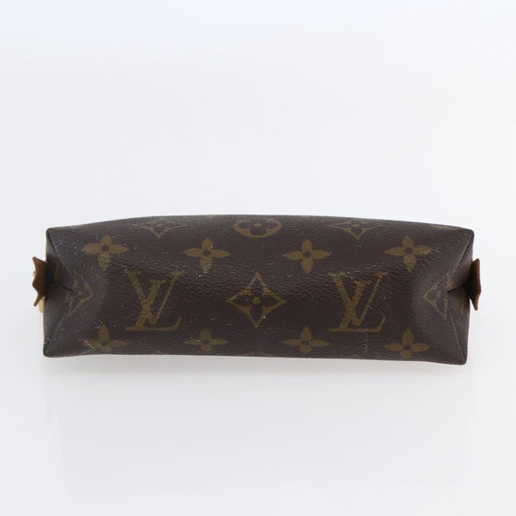 LOUIS VUITTON Monogram Pochette Cosmetic PM Pouch M43998 LV Auth bs30147