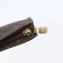 LOUIS VUITTON Monogram Bucket PM Accessory Pouch LV Auth bs30148-10