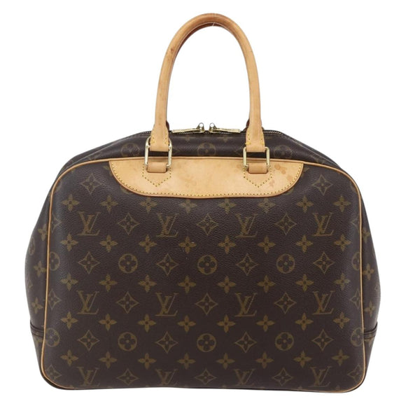 LOUIS VUITTON Monogram Deauville Hand Bag M47270 LV Auth bs30150