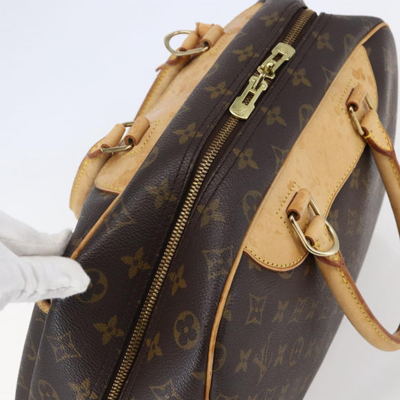LOUIS VUITTON Monogram Deauville Hand Bag M47270 LV Auth bs30150