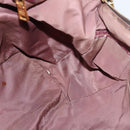 PRADA Tote Bag Nylon Khaki Gold Auth bs30152-20